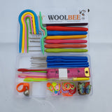 WoolBee Knitting & Crochet Accessories Set (66pcs)