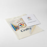 CRAFTY Crochet Accessories Kit – Hooks, Notions & Beginner Handbook