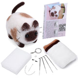 DIY Needle Felting Set with Foam Mat Beginners Kit