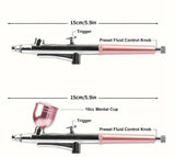 Portable Beauty Inkjet Single-Action Airbrush 0.3mm Nozzle Spray Gun Model Cake Nail Car Paint Pen