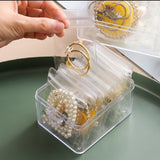 Anti-Oxidation Transparent Clear PVC Jewellery Storage Zip Lock Bag - Pack of 15