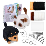 DIY Needle Felting Set with Foam Mat Beginners Kit