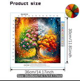 Four Seasons Tree 11CT Cross-Stitch Kit 36x36cm