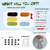 Crochet Animal DIY Kit – 8 Beginner Amigurumi Patterns