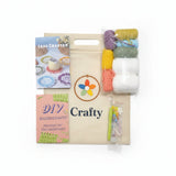 Scalloped Mandala Coaster Crochet Kit – Boxed Set of 6