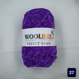 WoolBee Velvet Yarn Ball