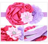 Fancy Flower Baby Headband (Pack of 6)