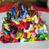 100 Mix Colors Embroidery Thread