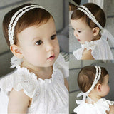 Baby Flower Headband - White