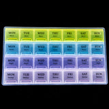 4 Layer Medicine Box - 28 Grid