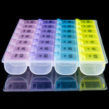 4 Layer Medicine Box - 28 Grid