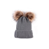 Baby Double Pom Pom Cap - [CS22]