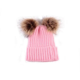 Baby Double Pom Pom Cap - [CS22]