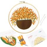 Embroidery Kit DIY - 8 Inch