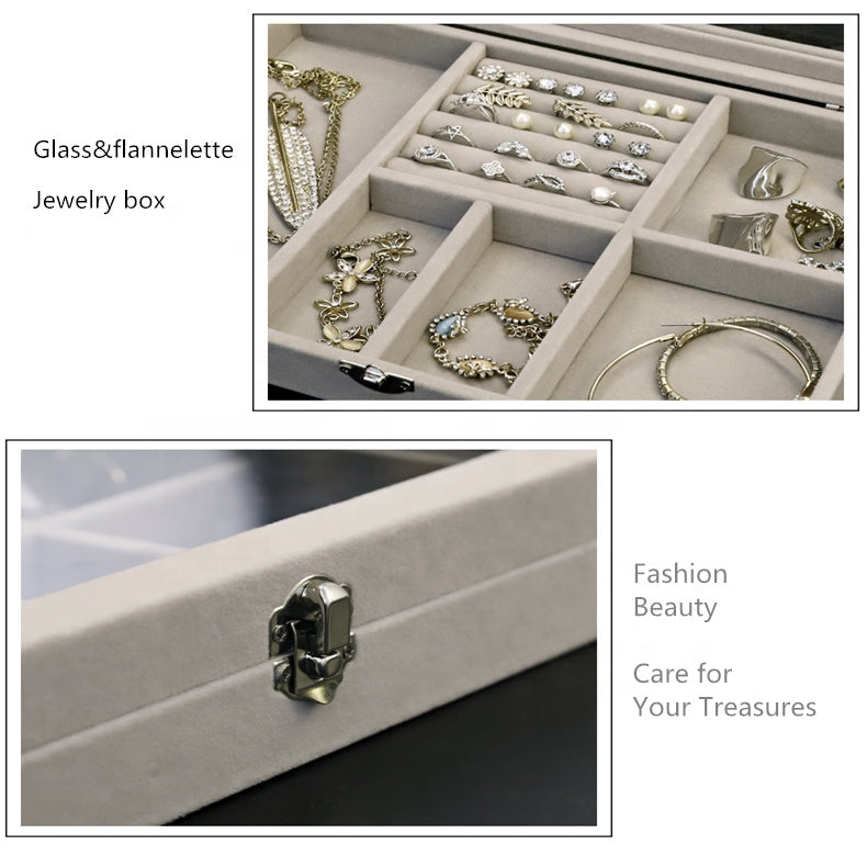 Velvet Jewellery Storage Box