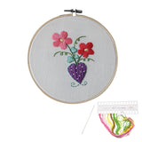 Embroidery Kit DIY - 6 Inch