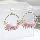 Flower Beads Earrings