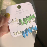 Butterfly Earrings Set (3 Pairs)