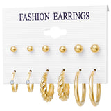 Earrings Set - 6pairs