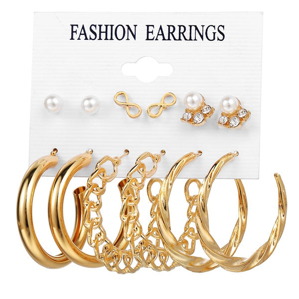 Earrings Set - 5/6/9 pairs
