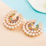 Pearl Sparkling Earrings