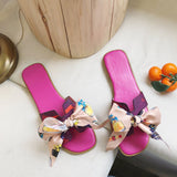 Summer Bow Ladies Slippers