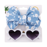 Baby Heart Sunglasses and Band Set