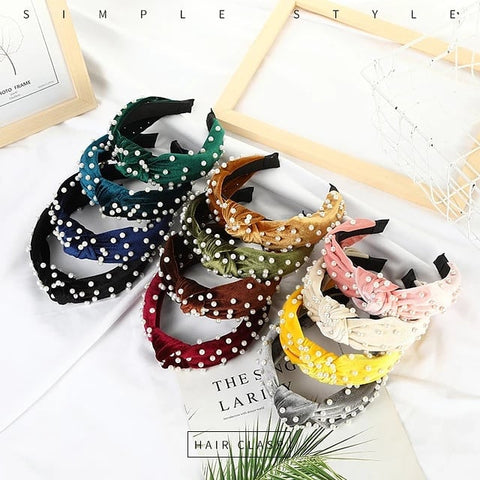 Pearl Hairband (Pack of 3)