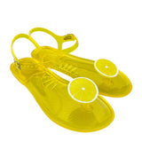Summer Plastic Fruit Sandals