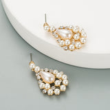 Fashion Water Drop Pearl Earrings