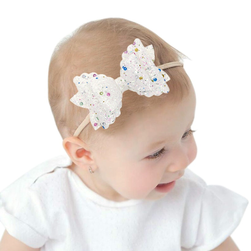 Baby Shimmer Fancy Headband Set - 3pcs