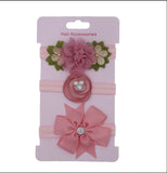 Baby Flower Headband Set (3pcs)