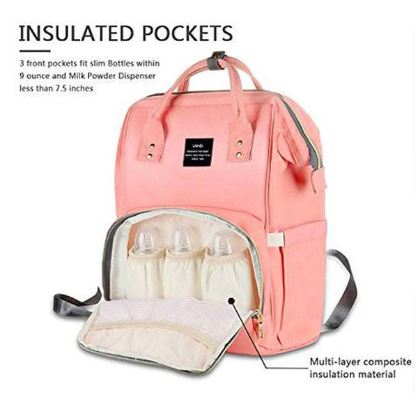 Diaper Mummy Bag Multi-Function Waterproof - Travel Backpack