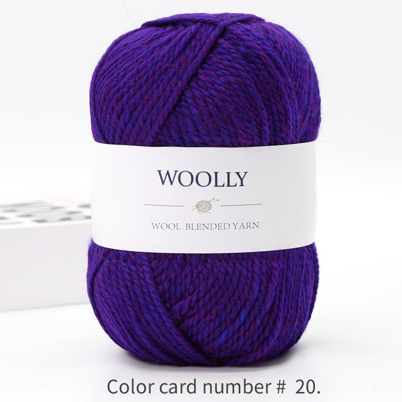 Woolly Multicolor Acrylic Yarn - [CS22]