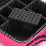 PU Leather Cosmetic Organizer Travel Storage Box