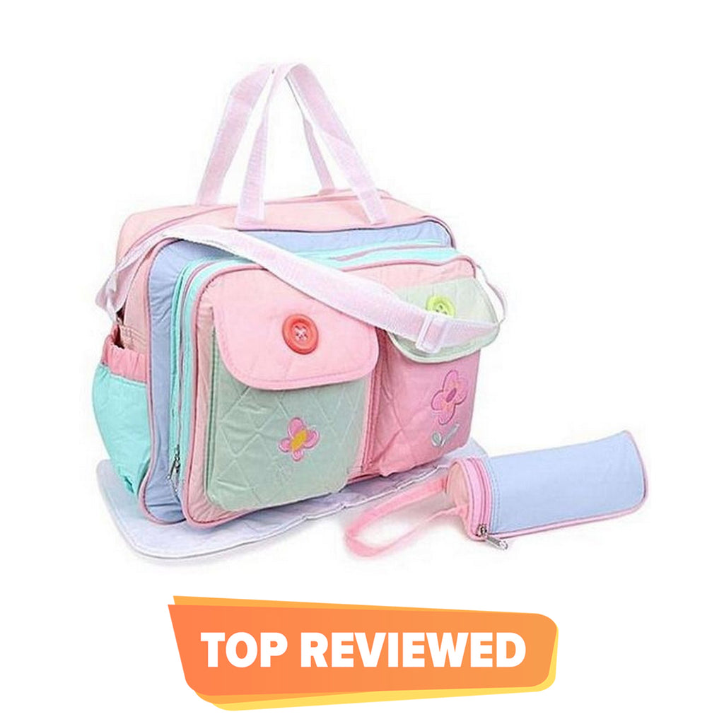 Mother Baby Diaper Embroiderd Bag Shoulder Bag Fashion