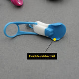 Foldable Nail Scissors With Ultra Clear Magnifying Glass