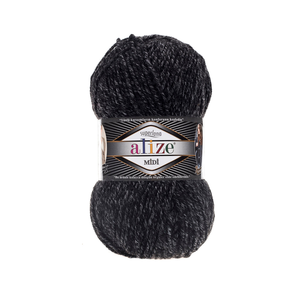 Alize SuperLana Midi 25% Laine 75% Acrylique Chaque écheveau 100g 170m Alize SuperLana Midi 25% Laine 75% Acrylique Chaque écheveau 100g 170m