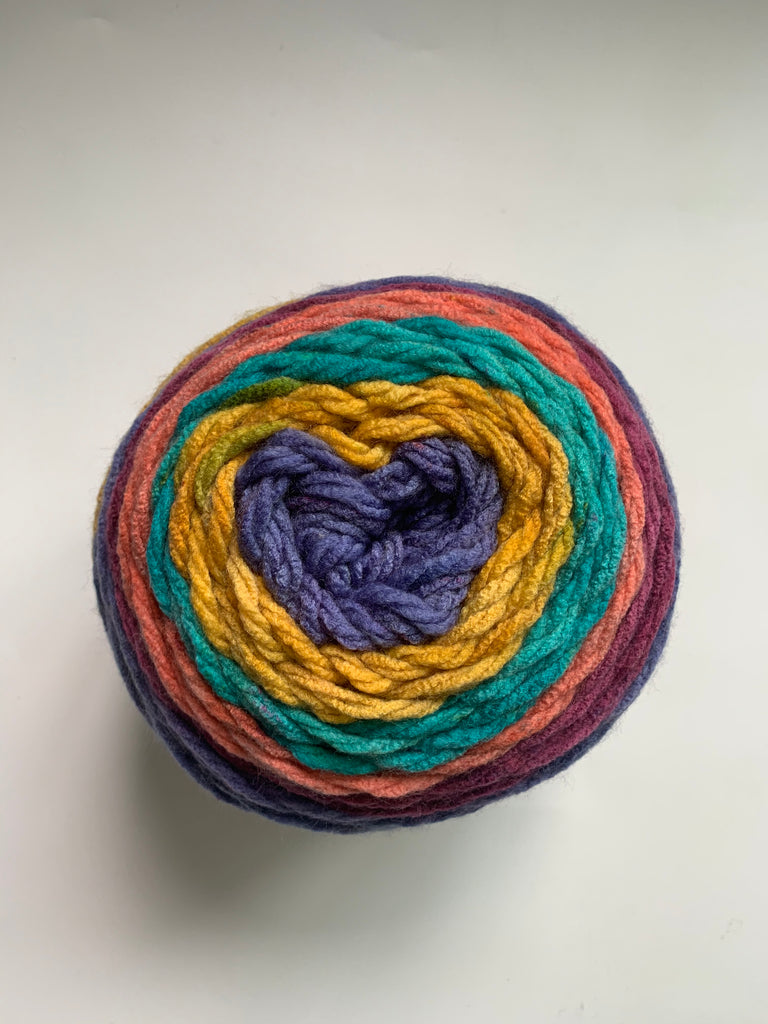 Chunky Yarn Cake - Gradient Multicolor