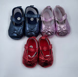 Shimmer Bow Baby Shoes