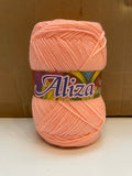Aliza Yarn Ball Pack of 6 - (Free Crochet Hook)