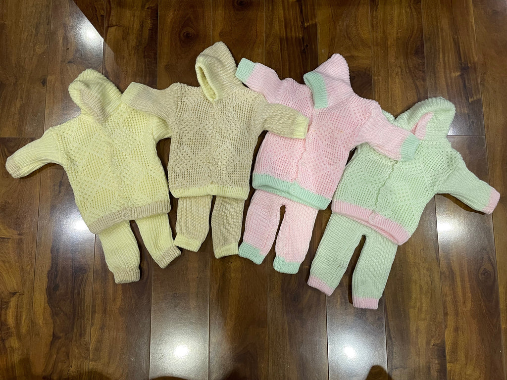 Baby Woolen Set (Pack of 4) - [CS22] - (3-6m)