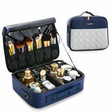 PU Leather Cosmetic Organizer Storage Box