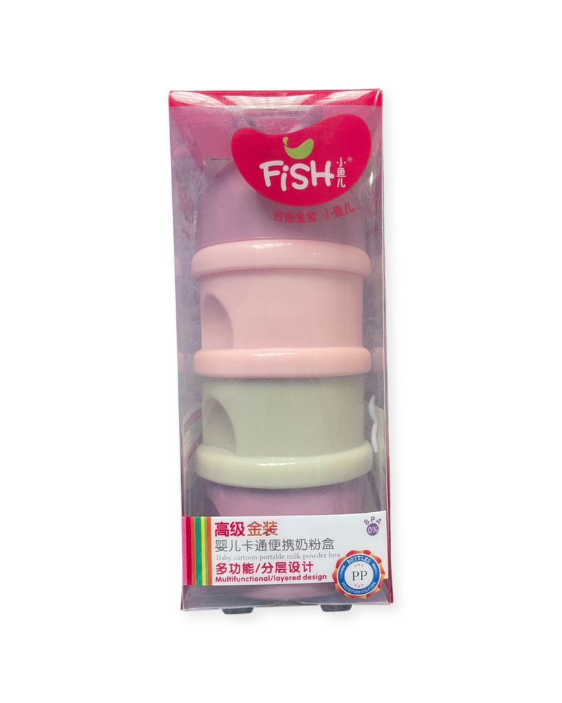 M&A Fish Three Layer Container