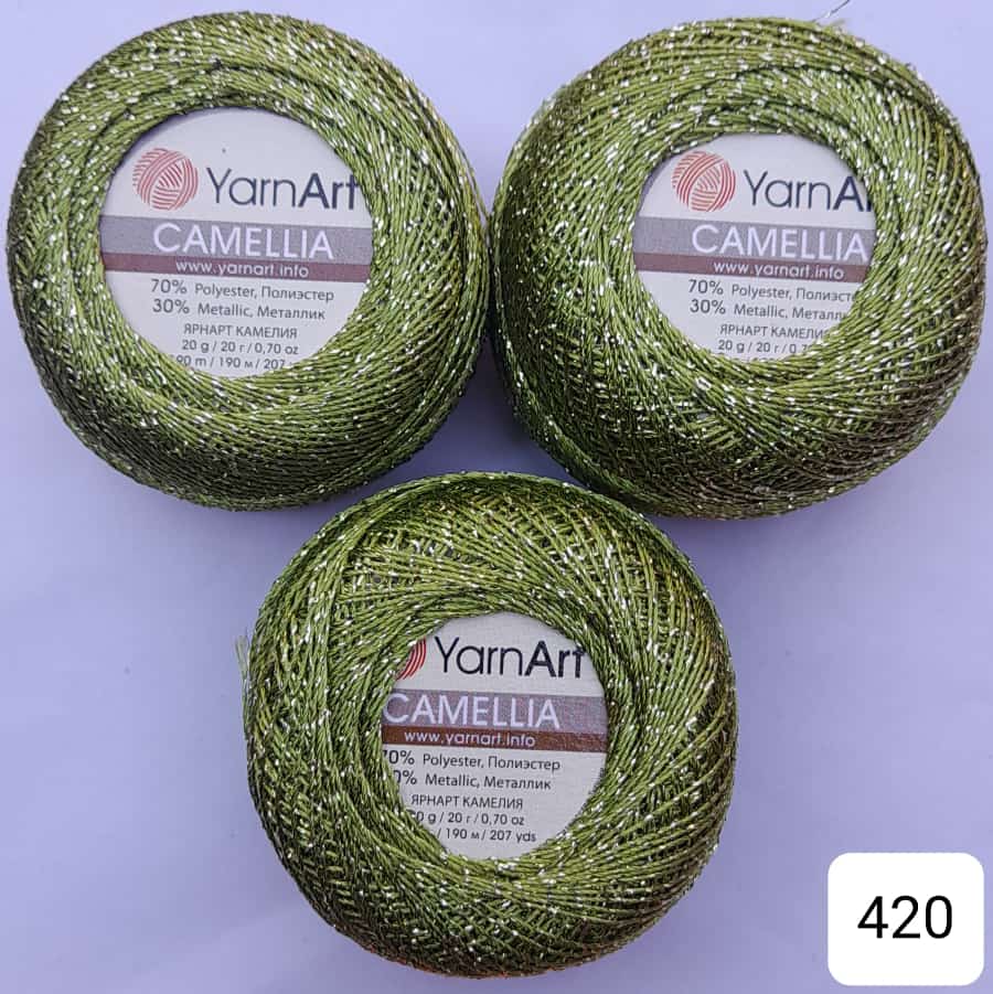 Yarn Art Camellia - Metallic Yarn