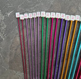Aluminium Knitting Needles Set - 14 Size