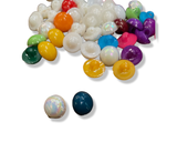 Semi Circle Pearl Shaped Buttons Pack