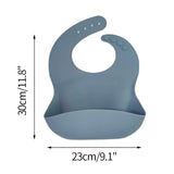 Baby Silicone Bib (Pack of 5)