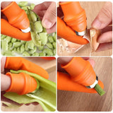 Thumb Knife Cutter with 2 Finger Sleeves