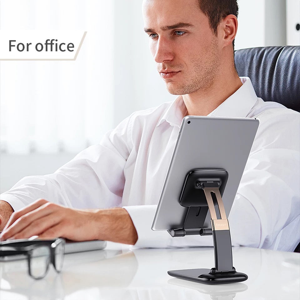 Essager Foldable Desk Mobile Phone & Tablet Holder Stand  - [CS22]